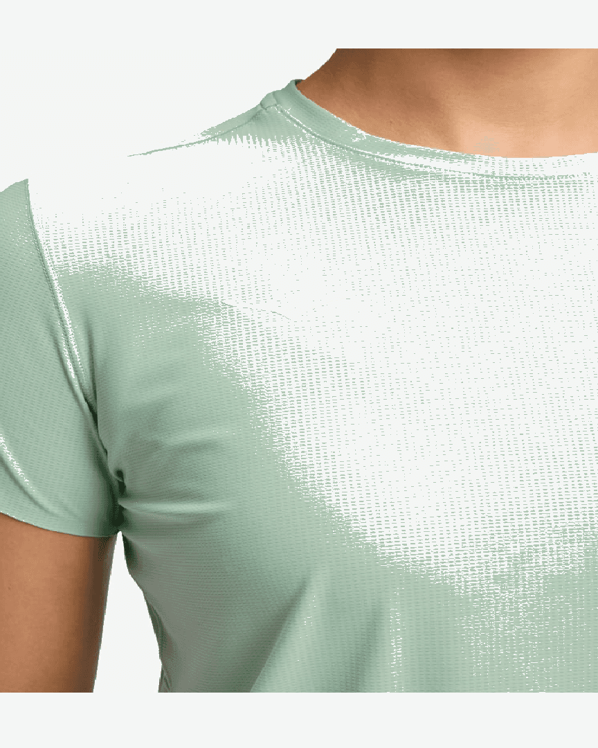 Hoka Haut À Manches Courtes Airolite 2 W - 1175774-JADE (4) au meilleur prix !