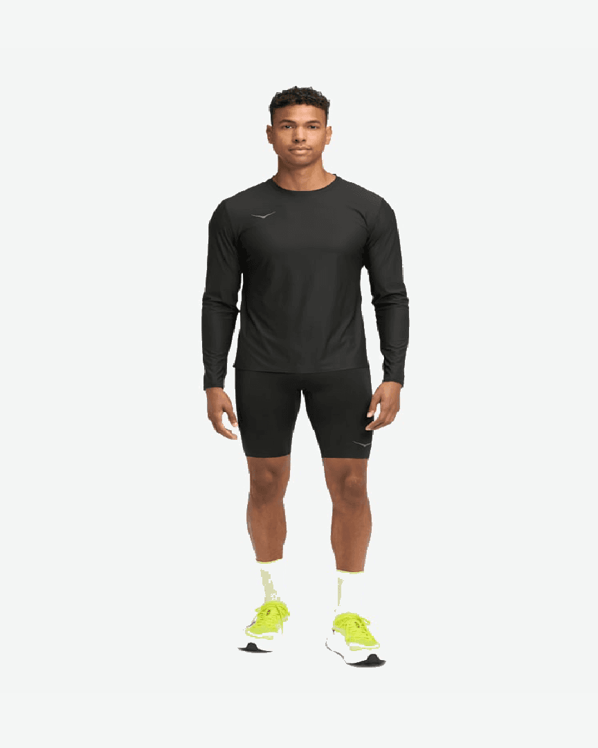 Hoka Haut À Manches Longues Airolite 2 M - 1175772-BLK (2) au meilleur prix !