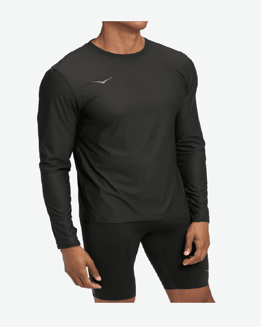 Hoka Haut À Manches Longues Airolite 2 M - 1175772-BLK (3) au meilleur prix !