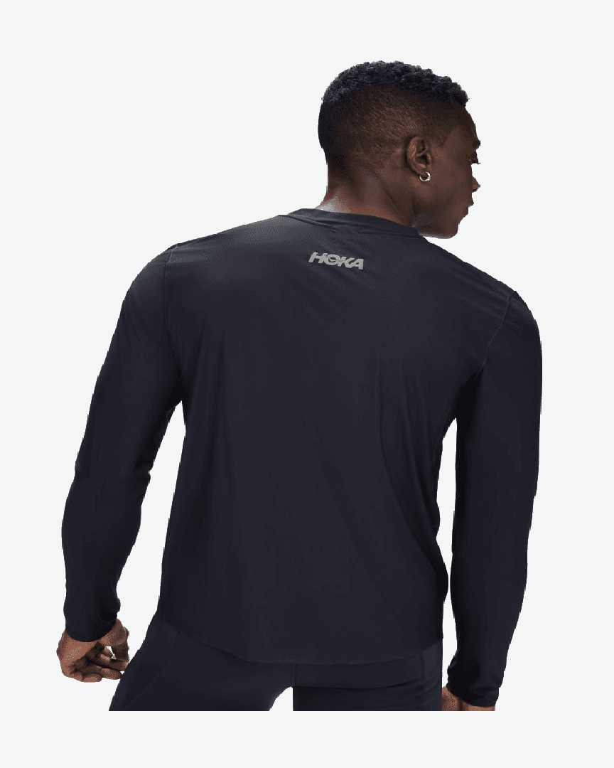 Hoka Haut De Running À Manches Longues Airolite M - 1151072-BLK (1) au meilleur prix !