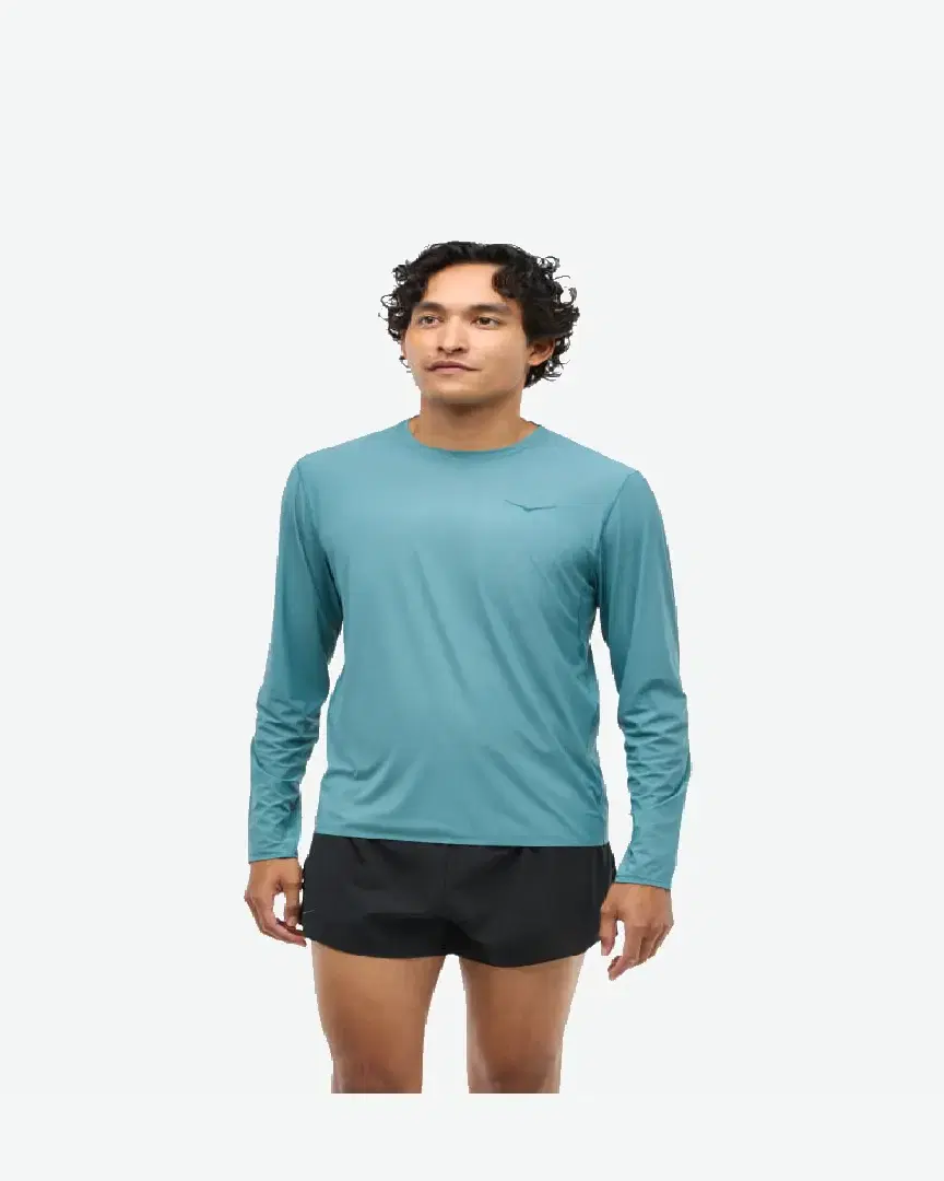 Hoka Haut De Running À Manches Longues Airolite M - 1151072-MTNF (0) au meilleur prix !