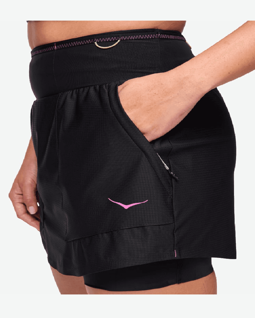 Hoka Jupe De Randonnée Mizi W - 1156192-BLK (4) au meilleur prix !