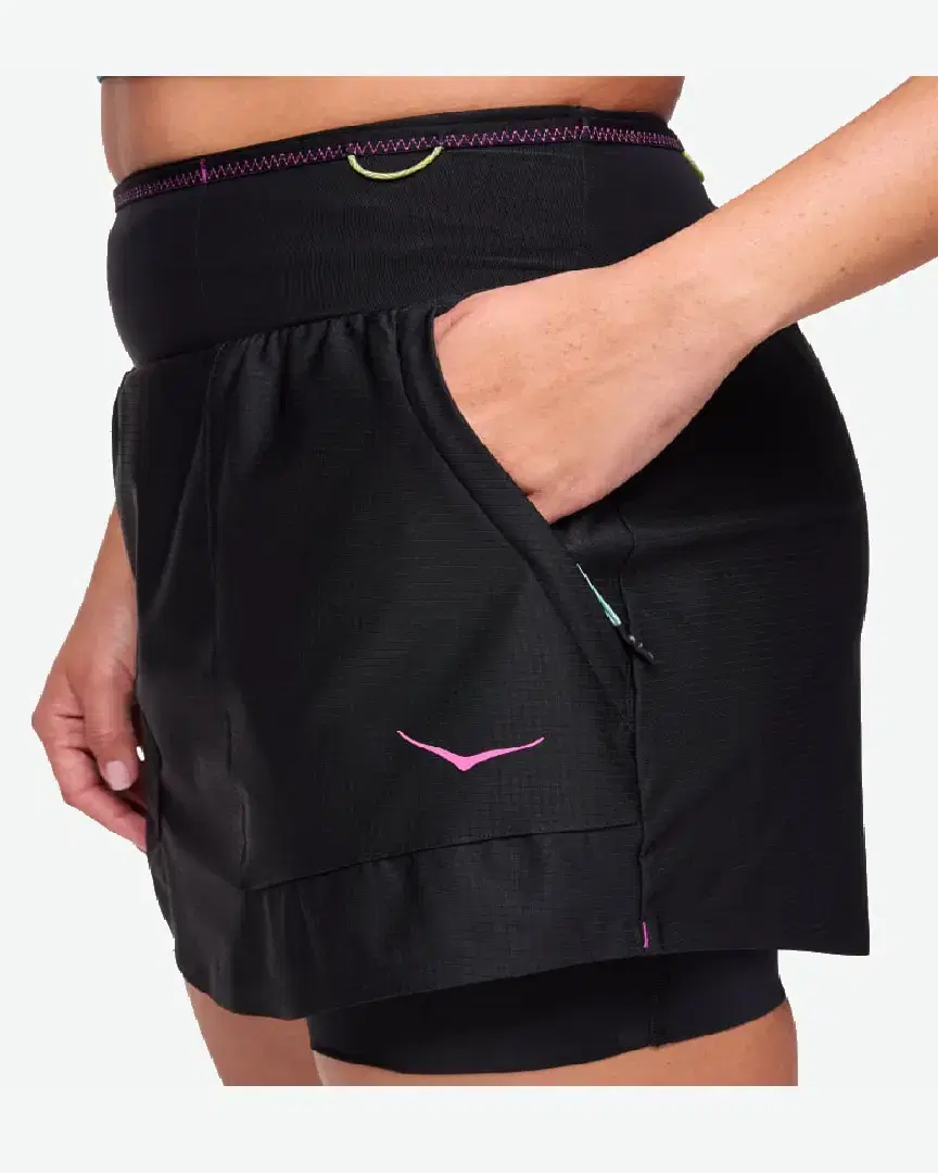 Hoka Jupe De Randonnée Mizi W - 1156192-BLK (5) au meilleur prix !