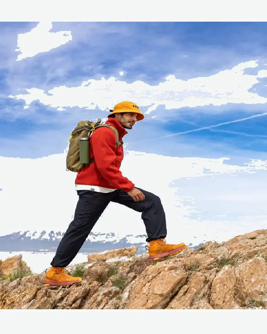 Hoka Polaire Ridgetop Zippé M - 1141747-RUST (5) au meilleur prix !