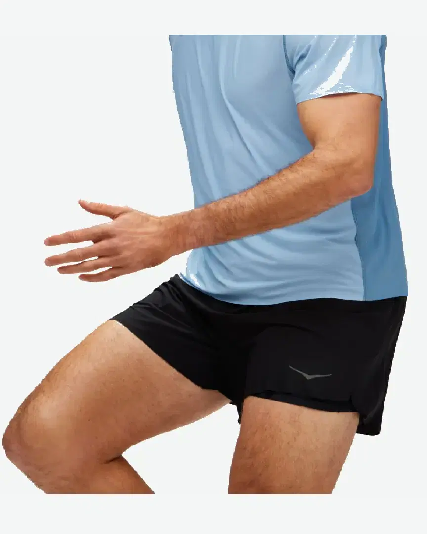 Hoka Short 2-En-1 Glide 13 Cm M - 1151078-BLK (3) au meilleur prix !