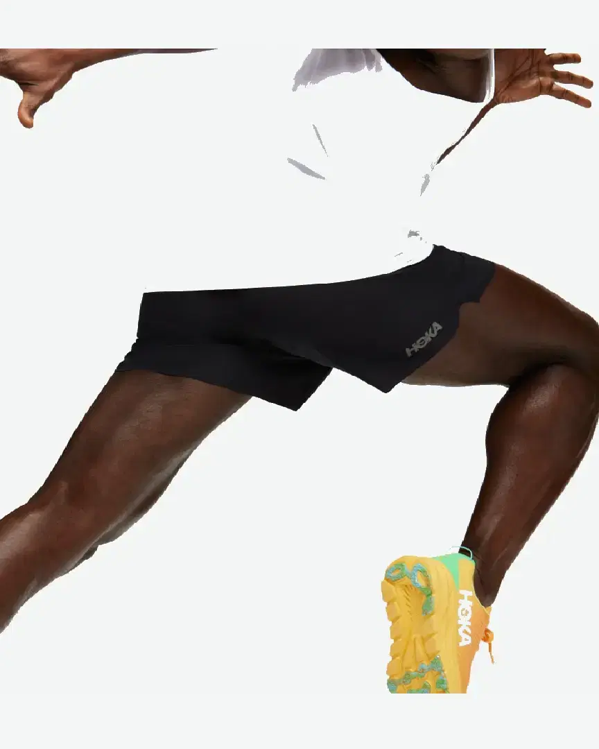 Hoka Short Avec Slip Intégré Glide 13 Cm M - 1151077-BLK (3) au meilleur prix !