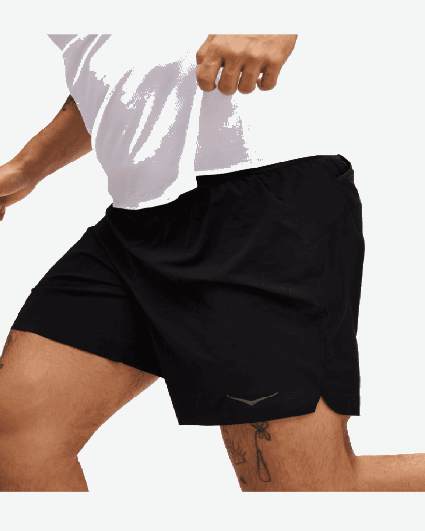 Hoka Short Avec Slip Intégré Glide 18 Cm M - 1151079-BLK (3) au meilleur prix !