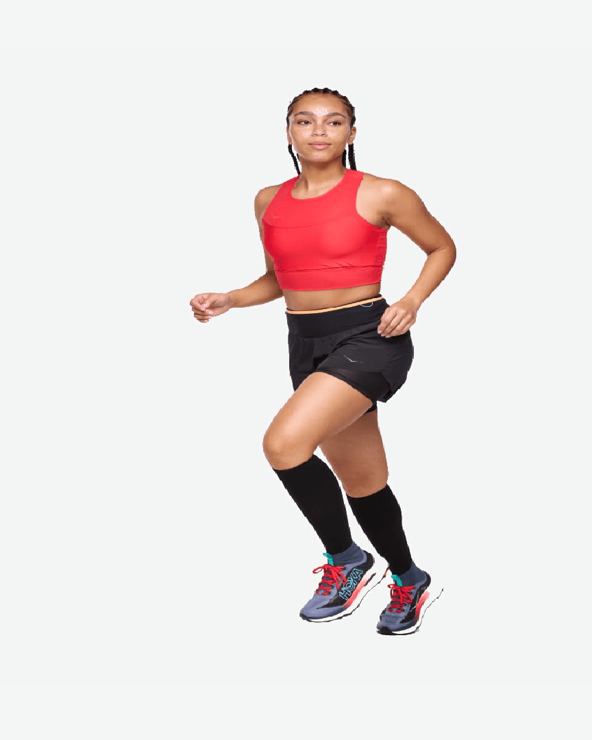 Hoka Short De Trail Skyglide - 1141741-BLK (2) au meilleur prix !