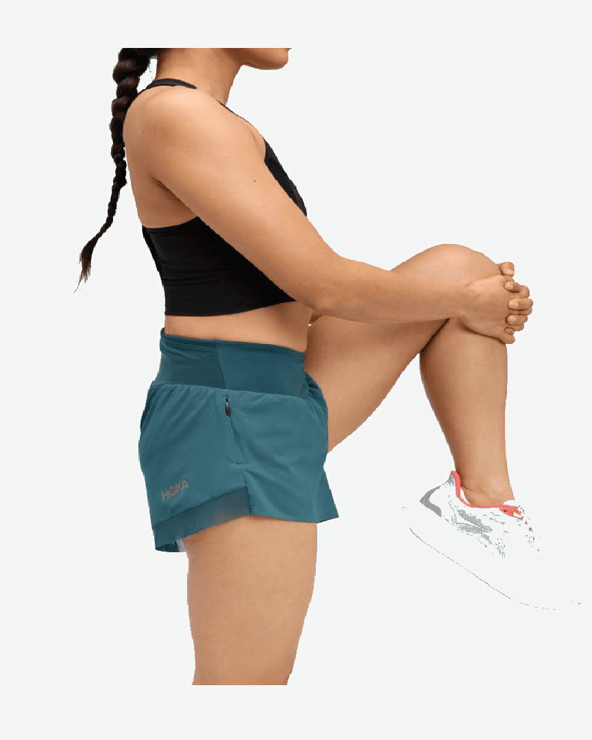 Hoka Short Glide 10 Cm - 1151091-BLTW (2) au meilleur prix !