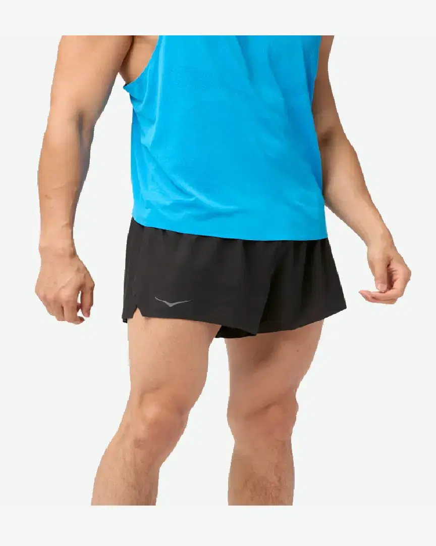 Hoka Short Race Day Split M - 1176990-BLK (0) au meilleur prix !