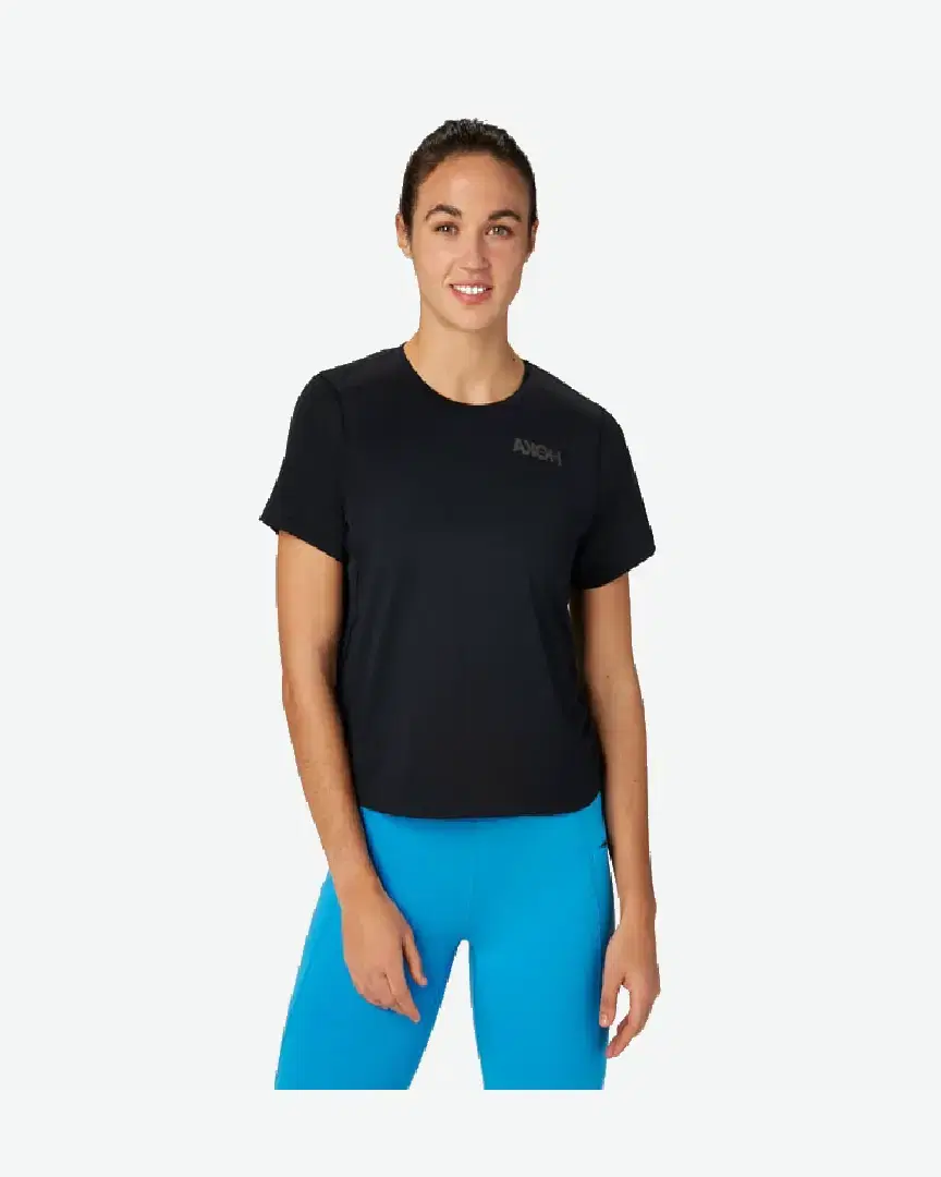 Hoka Short Sleeve W - 1135029-BLK (0) au meilleur prix !