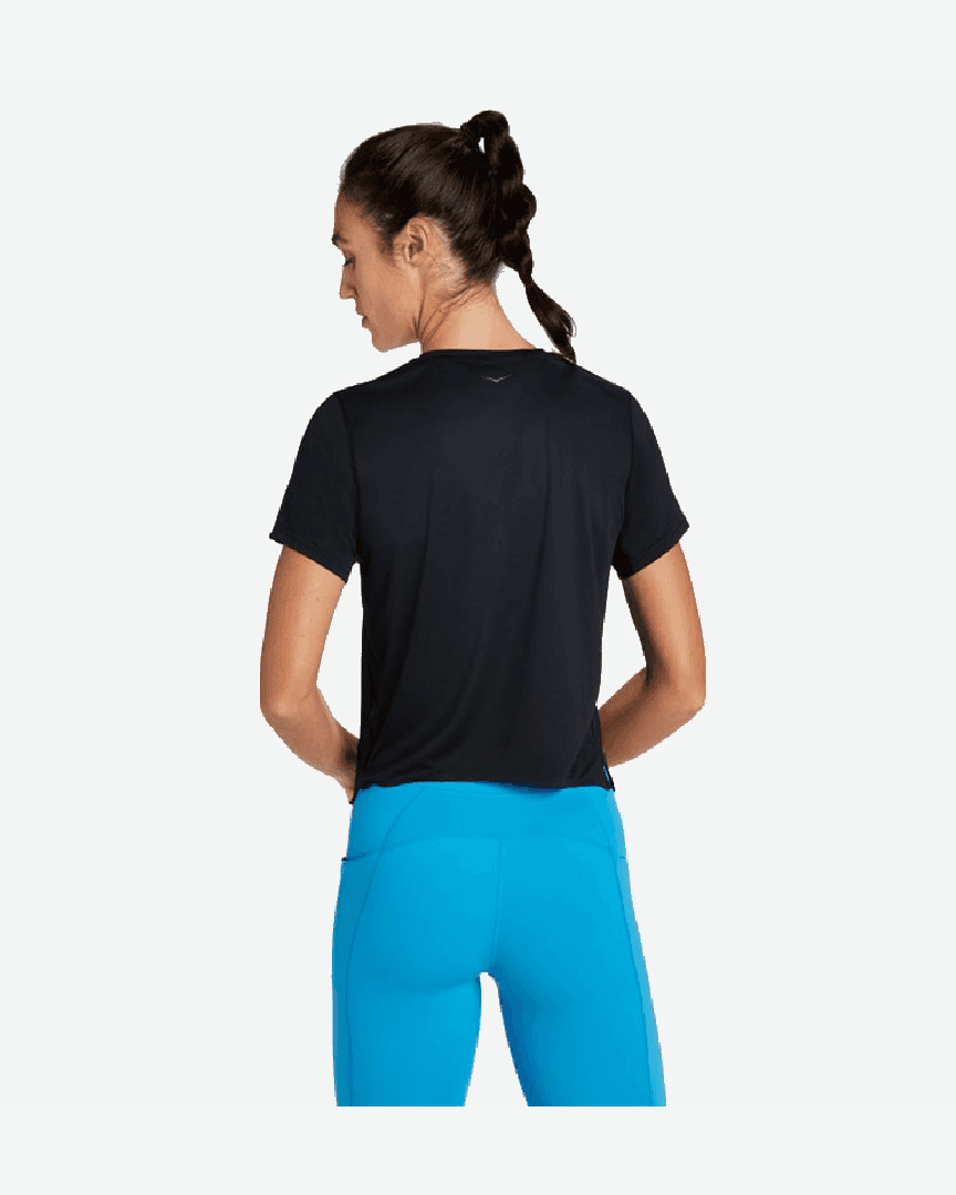 Hoka Short Sleeve W - 1135029-BLK (3) au meilleur prix !