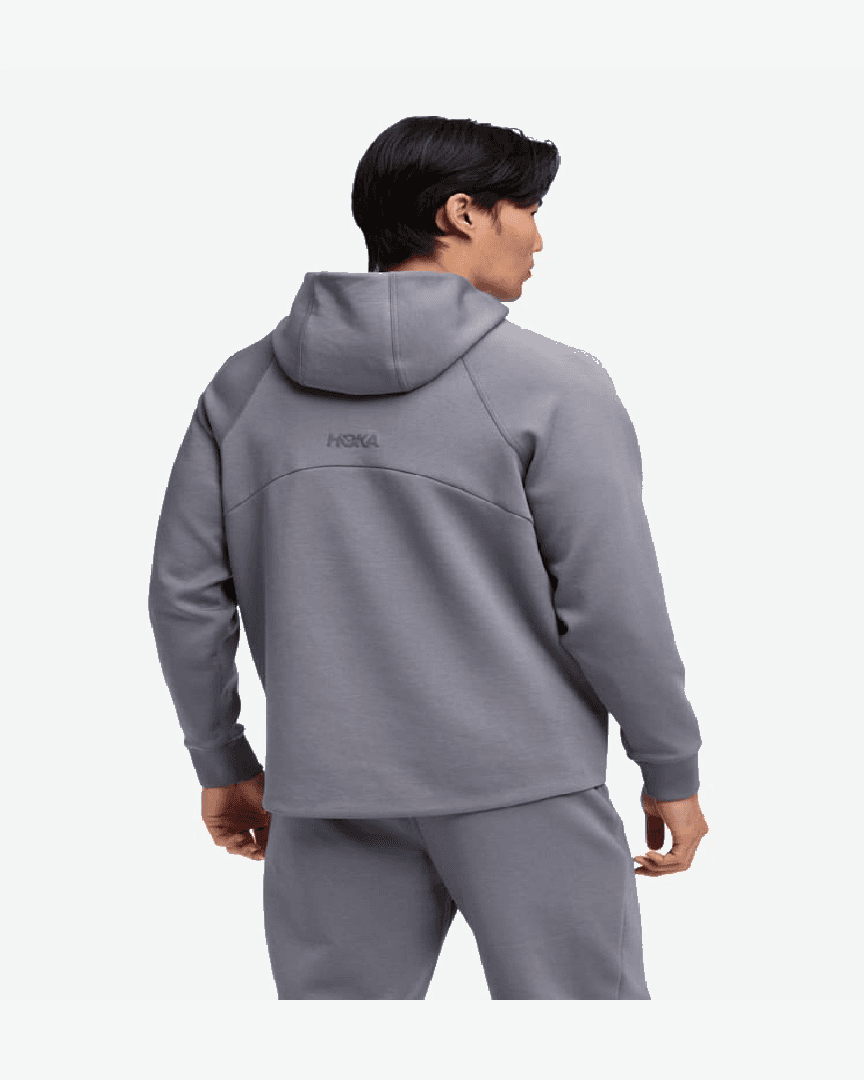 Hoka Sweat À Capuche Essential Recovery M - 1173093-GRYS (1) au meilleur prix !