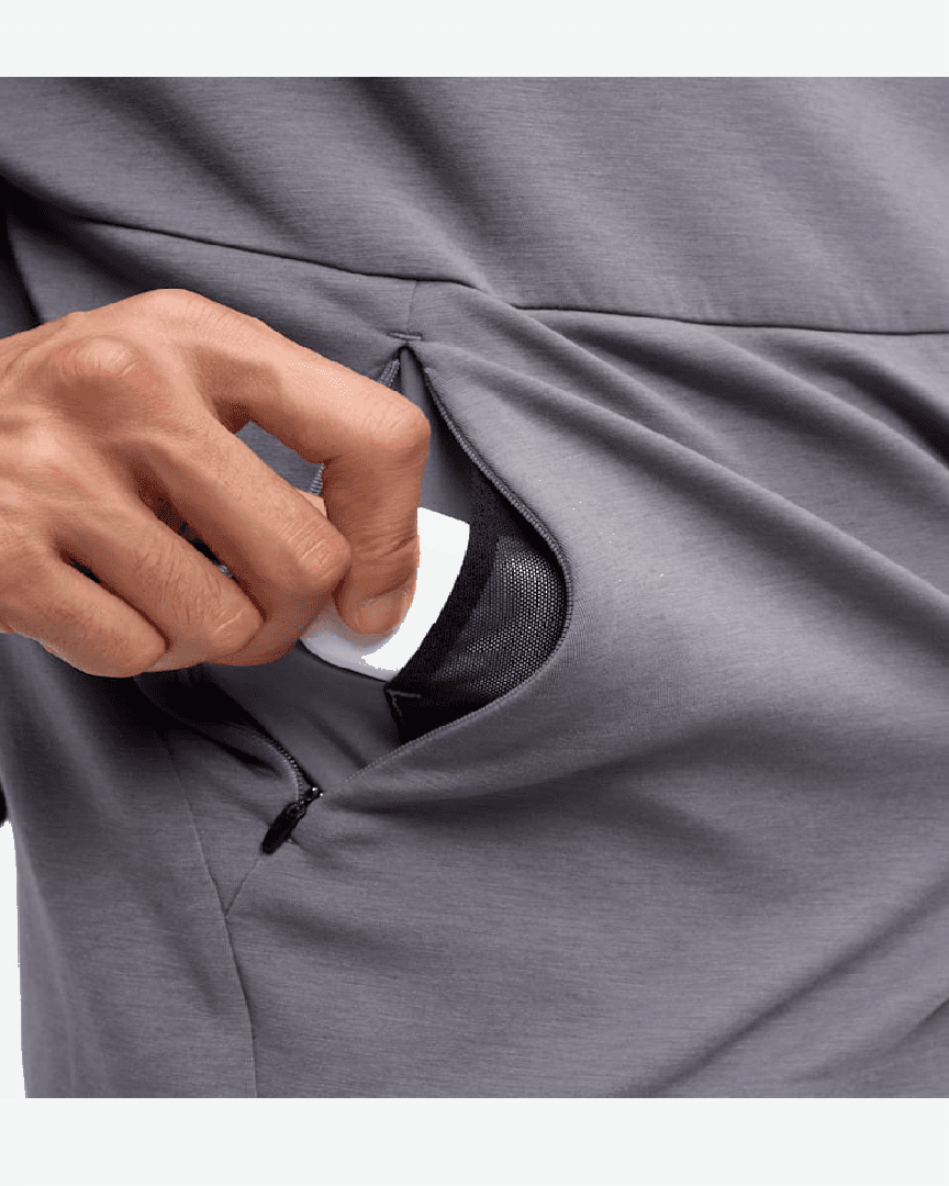 Hoka Sweat À Capuche Essential Recovery M - 1173093-GRYS (4) au meilleur prix !