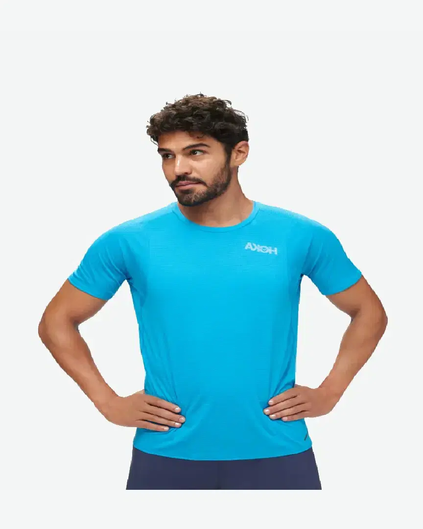 Hoka T-Shirt À Manches Courtes Glide M - 1123725-DVBL (0) au meilleur prix !