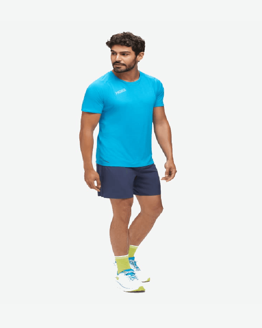 Hoka T-Shirt À Manches Courtes Glide M - 1123725-DVBL (3) au meilleur prix !
