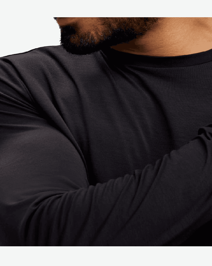 Hoka T-Shirt À Manches Longues Essential M - 1141759-BLK (3) au meilleur prix !