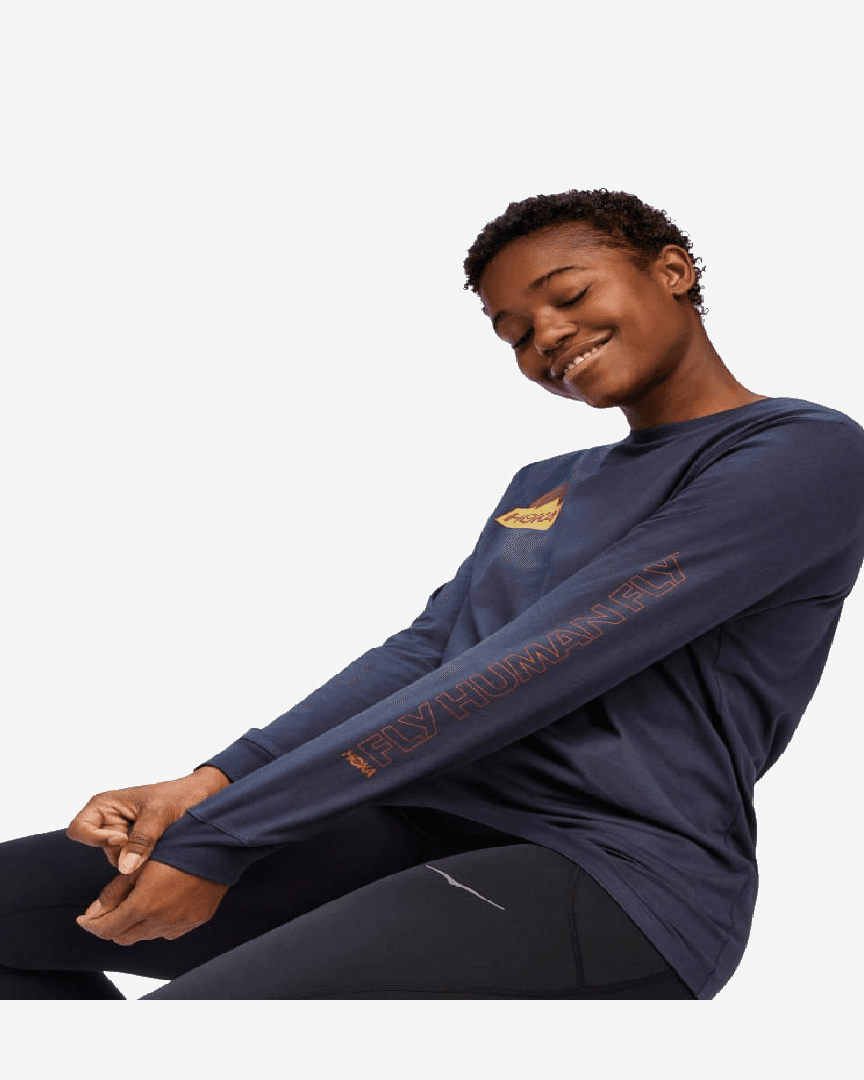 Hoka T-Shirt À Manches Longues Graphic M - 1141769-OSP (4) au meilleur prix !