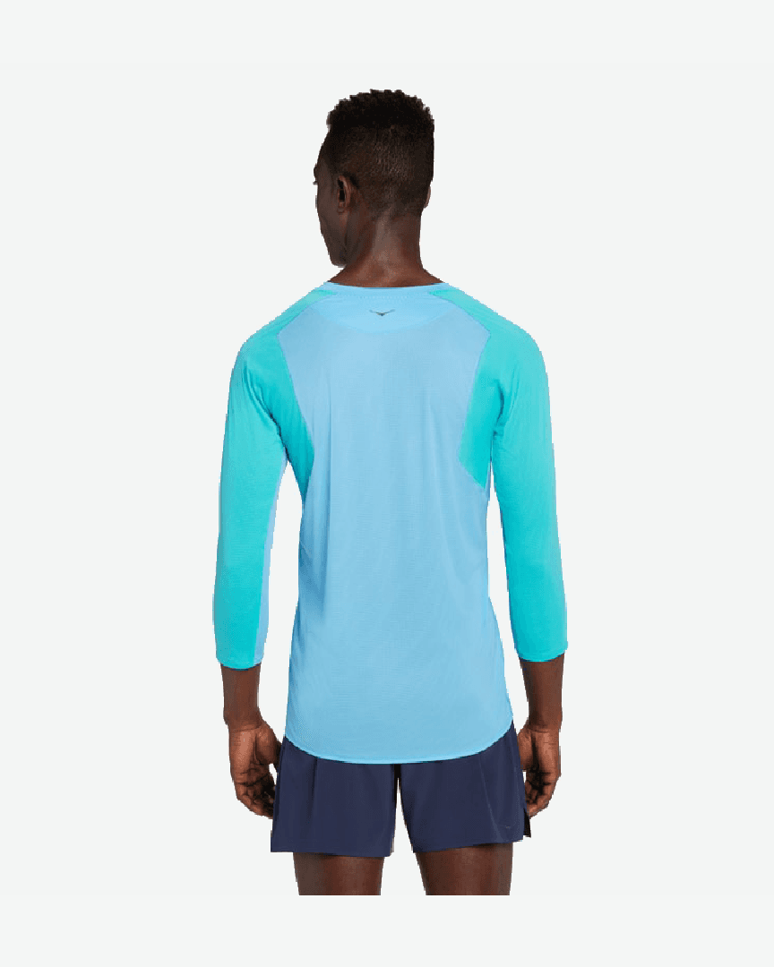 Hoka T-Shirt À Manches Trois-Quarts Glide M - 1123726-AABR (3) au meilleur prix !