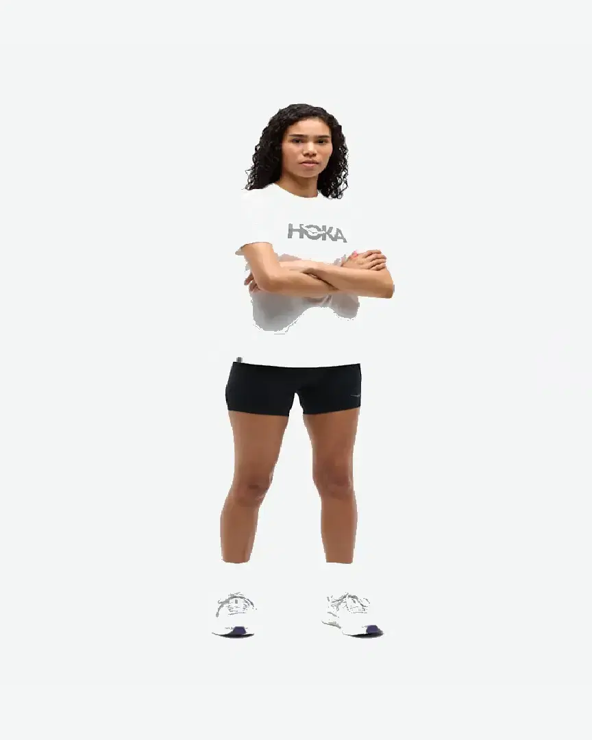 Hoka T-Shirt À Motif Core Logo W - 1174751-WHT (3) au meilleur prix !