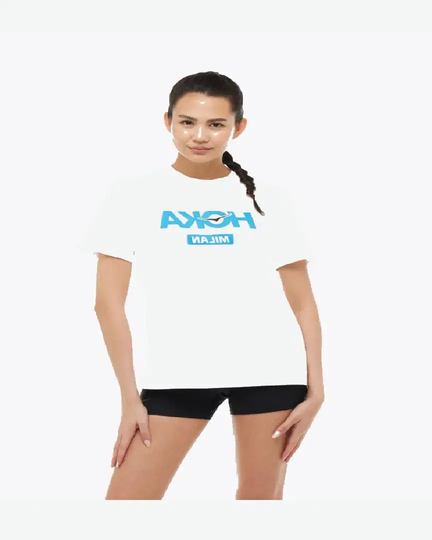 Hoka T-Shirt Milan City W - 1178934-WHT (0) au meilleur prix !