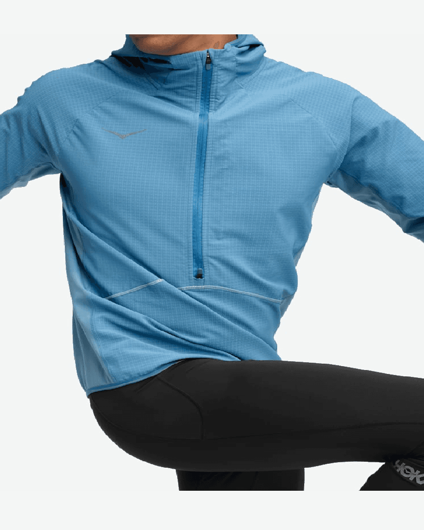 Hoka Veste Demi-Zippée Skyglow M - 1156098-FGYN (3) au meilleur prix !