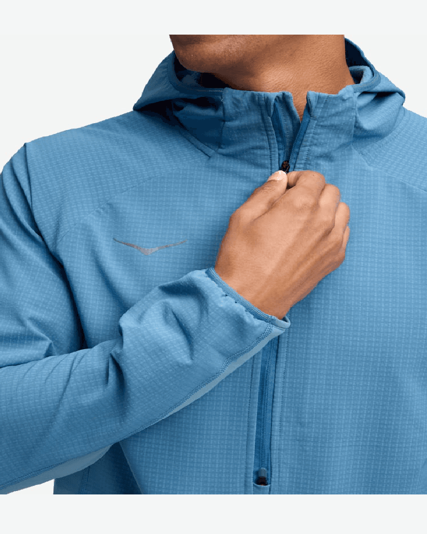 Hoka Veste Demi-Zippée Skyglow M - 1156098-FGYN (4) au meilleur prix !