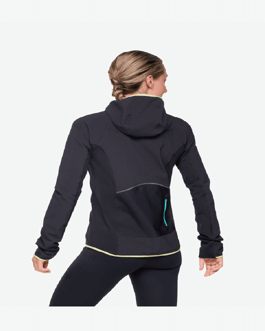 Hoka Veste Demi-Zippée Skyglow W - 1156113-BLK (1) au meilleur prix !