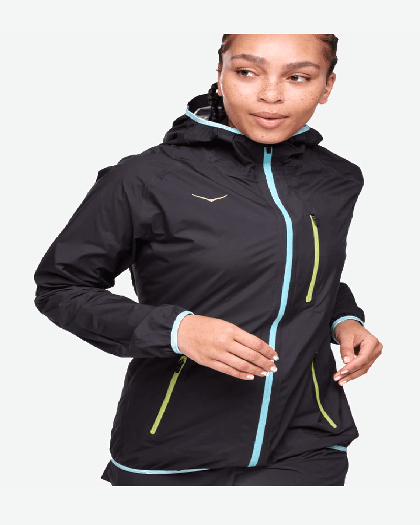 Hoka Veste Imperméable Tecsky - 1156100-BLK (3) au meilleur prix !