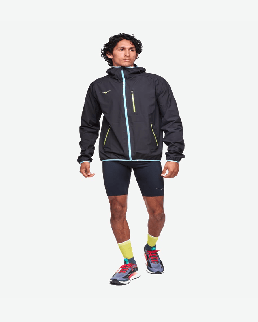 Hoka Veste Imperméable Tecsky M - 1156094-BLK (2) au meilleur prix !