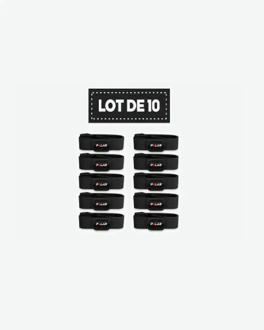 Lot De 10 Capteurs De Frequence Cardiaque Polar H10 - 7258820035536 (0) au meilleur prix !