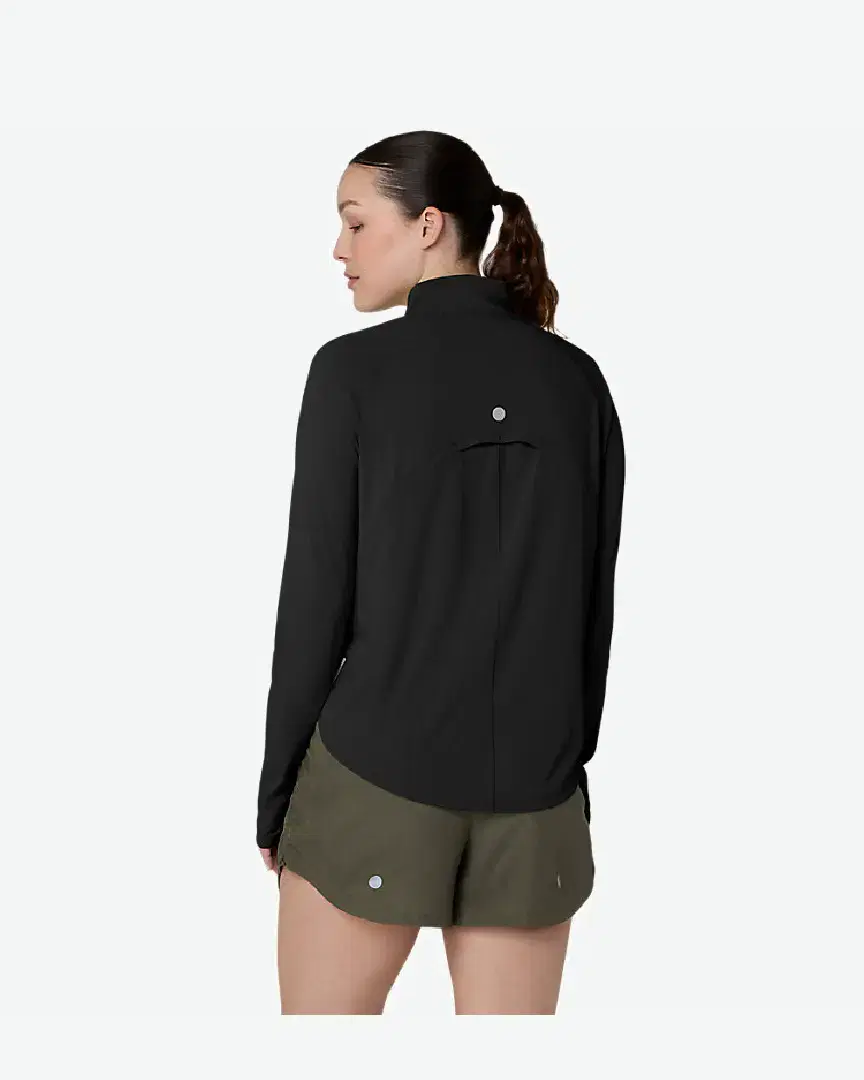 Nagino Run 1/4 Zip Ls Top W - 2012D365-001 (1) au meilleur prix !