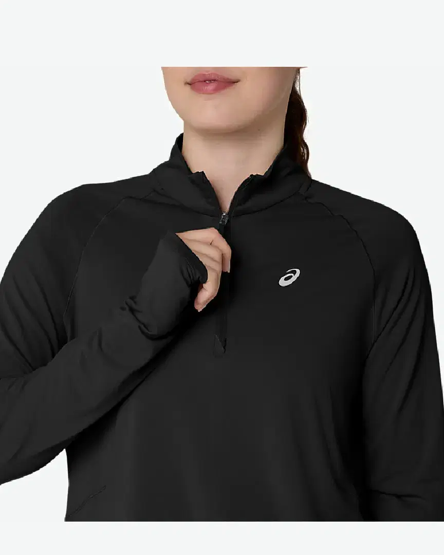 Nagino Run 1/4 Zip Ls Top W - 2012D365-001 (6) au meilleur prix !