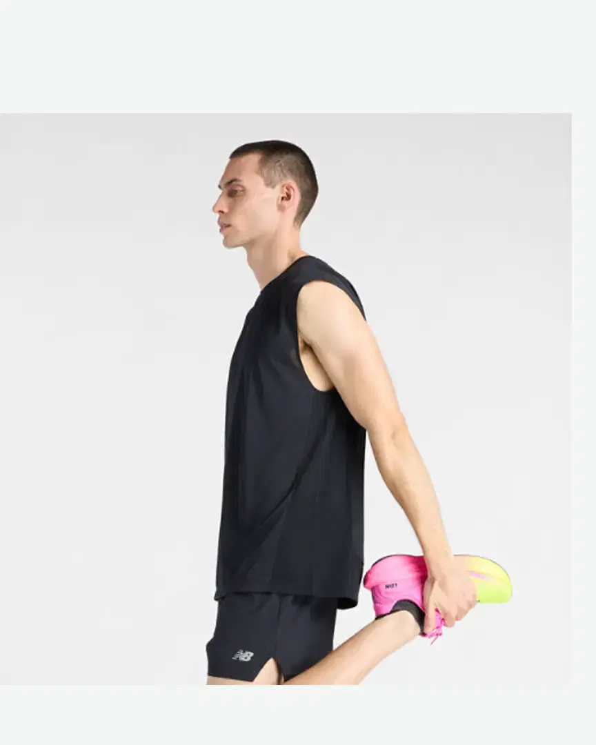 New Balance London Edition Fast Days Graphic Tank M - MT61Y8LXBK (4) au meilleur prix !