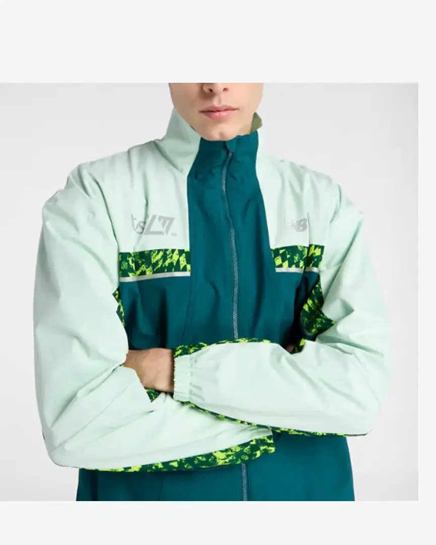 New Balance London Edition Marathon Jacket M - MJA2G1AAV (2) au meilleur prix !