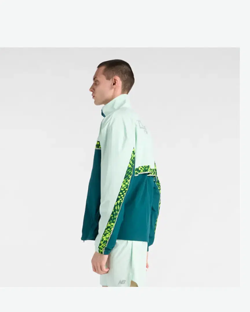 New Balance London Edition Marathon Jacket M - MJA2G1AAV (4) au meilleur prix !