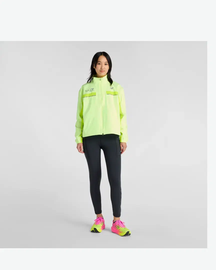 New Balance London Edition Marathon Jacket W - WJ61N4QMAFG (5) au meilleur prix !
