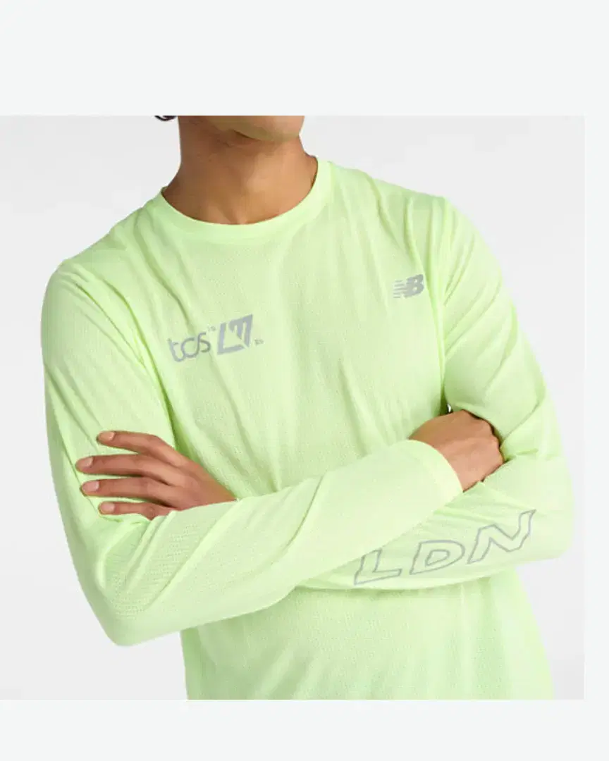 New Balance London Edition Rc Essential Long Sleeve M - MT61588PAFG (3) au meilleur prix !