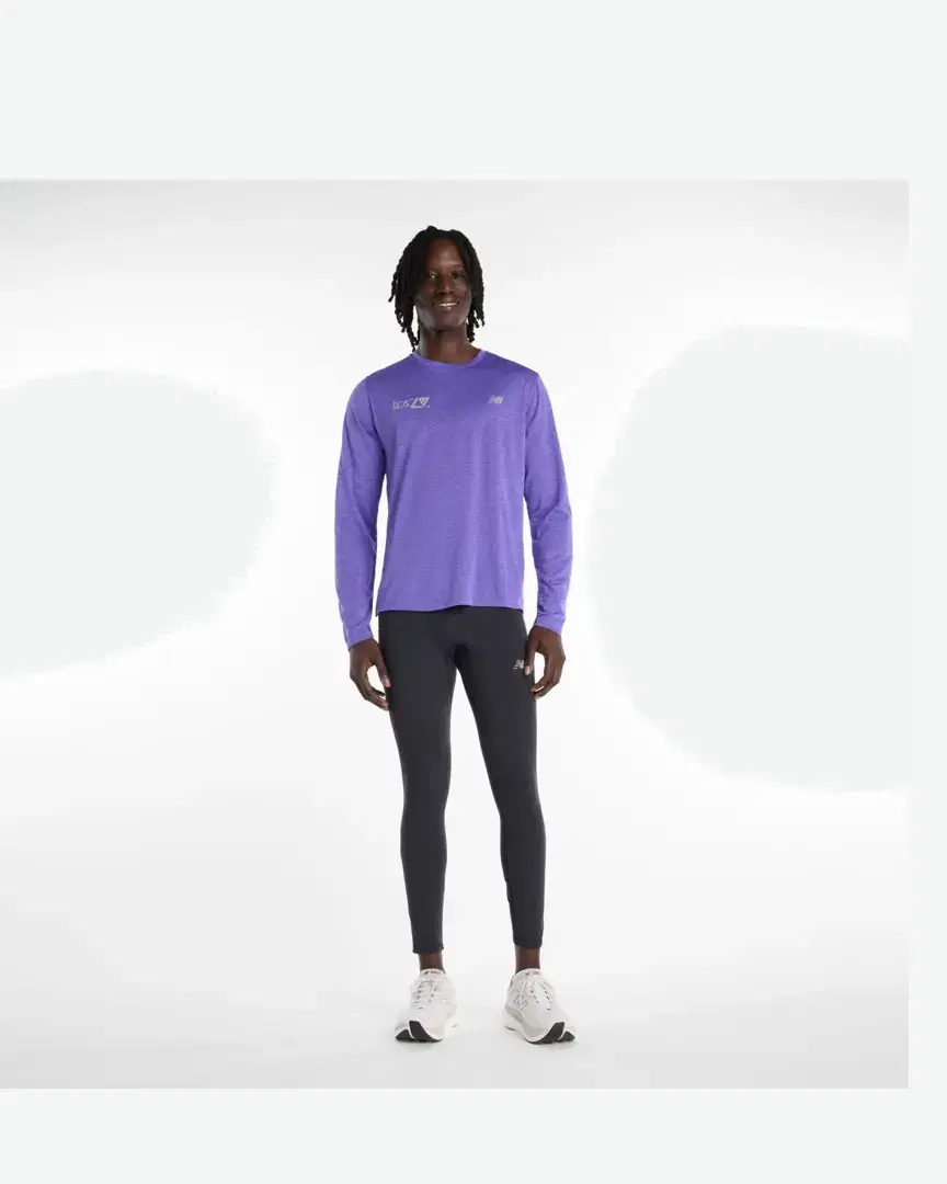 New Balance London Edition Rc Essential Long Sleeve M - MT61588PEPU (5) au meilleur prix !