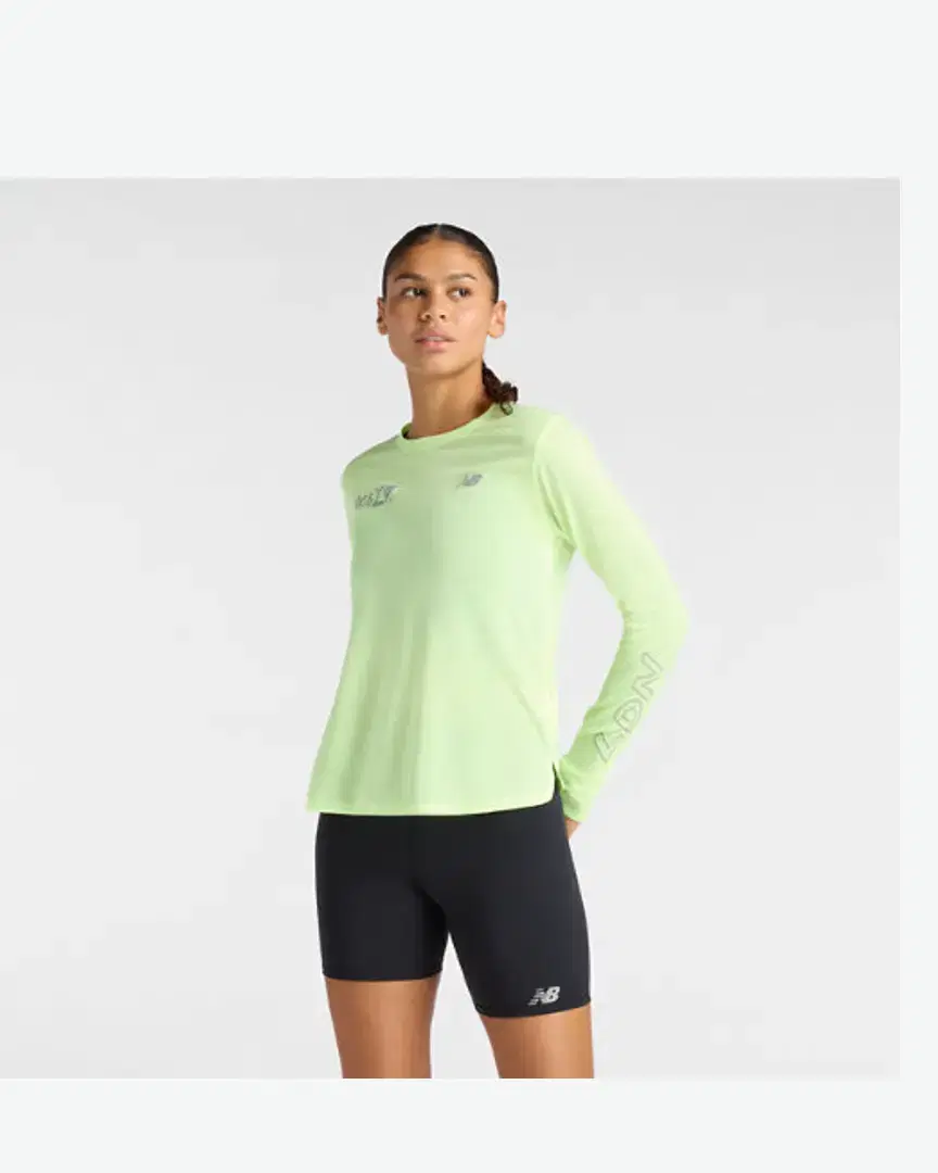 New Balance London Edition Rc Essential Long Sleeve W - WT61N674AFG (0) au meilleur prix !