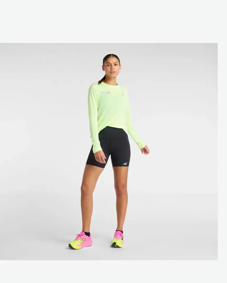 New Balance London Edition Rc Essential Long Sleeve W - WT61N674AFG (5) au meilleur prix !