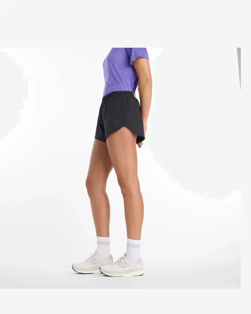 New Balance London Edition Rc Essentials Short 3" W - WB6120CGBK (4) au meilleur prix !