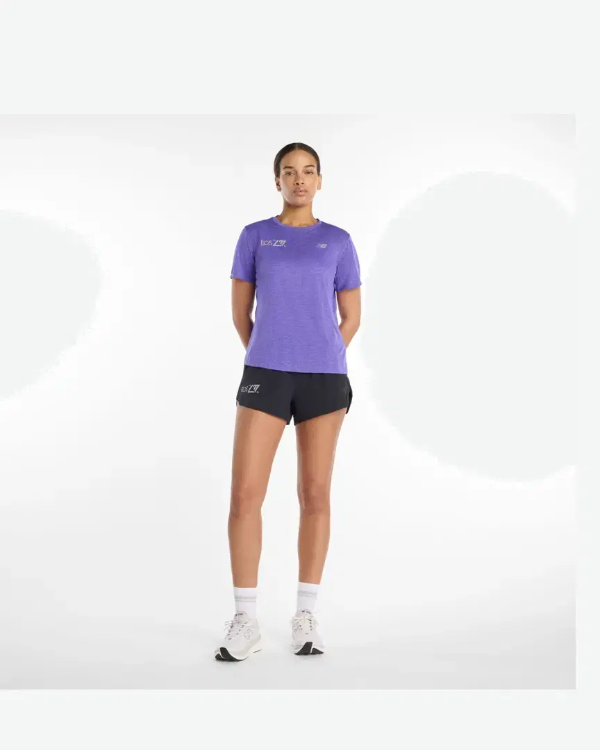 New Balance London Edition Rc Essentials Short 3" W - WB6120CGBK (5) au meilleur prix !