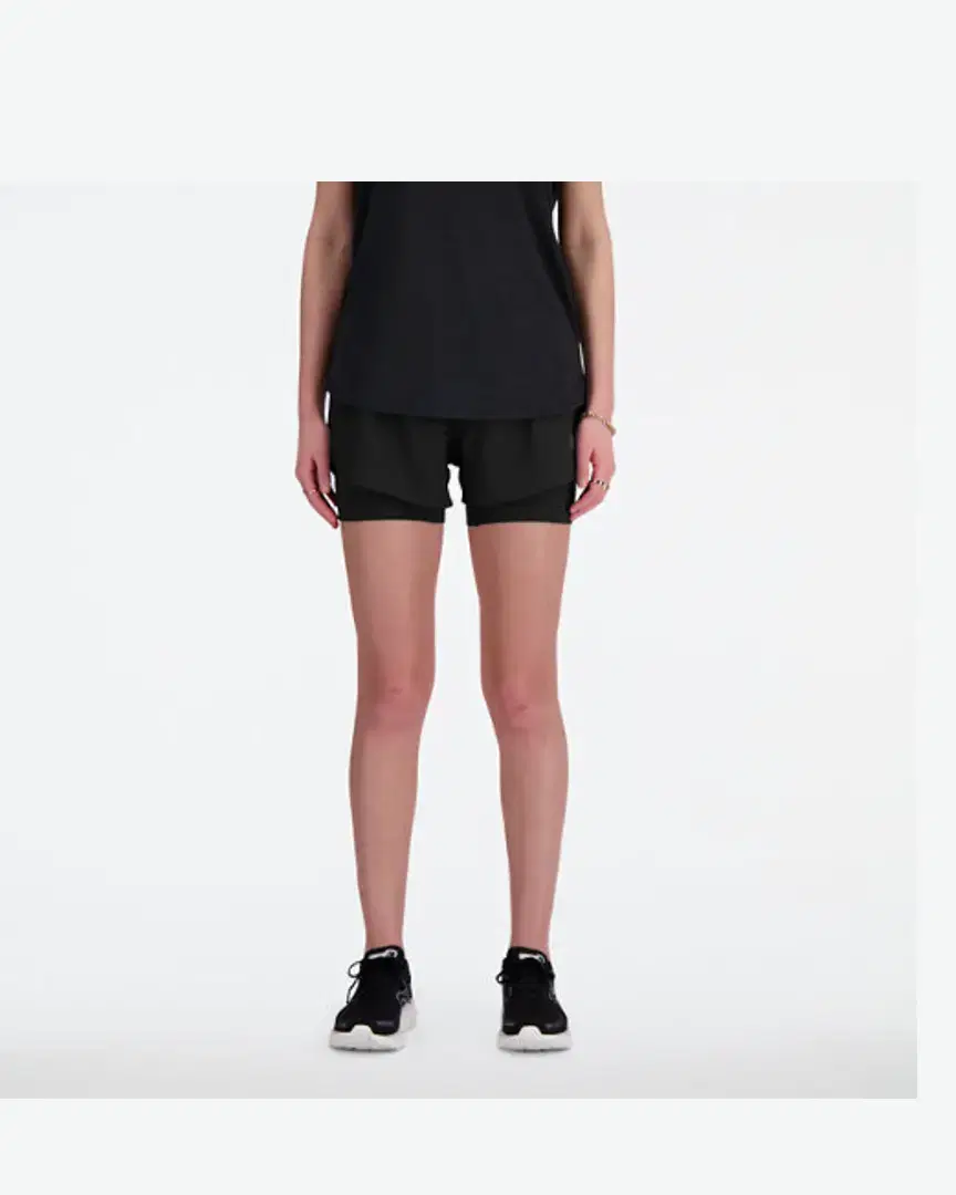 New Balance Rc 2-In-1 Short 3" W - WS41287BK (0) au meilleur prix !