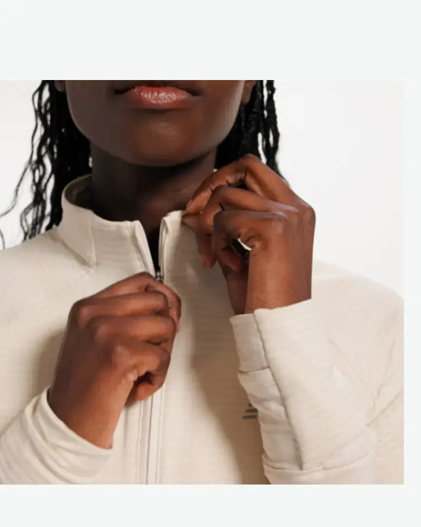 New Balance Rc Essential Heat Grid 1/2 Zip W - WT43200GSH (3) au meilleur prix !