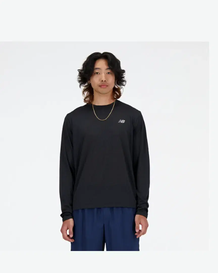 New Balance Rc Essential Long Sleeve M - MT41256BK (0) au meilleur prix !