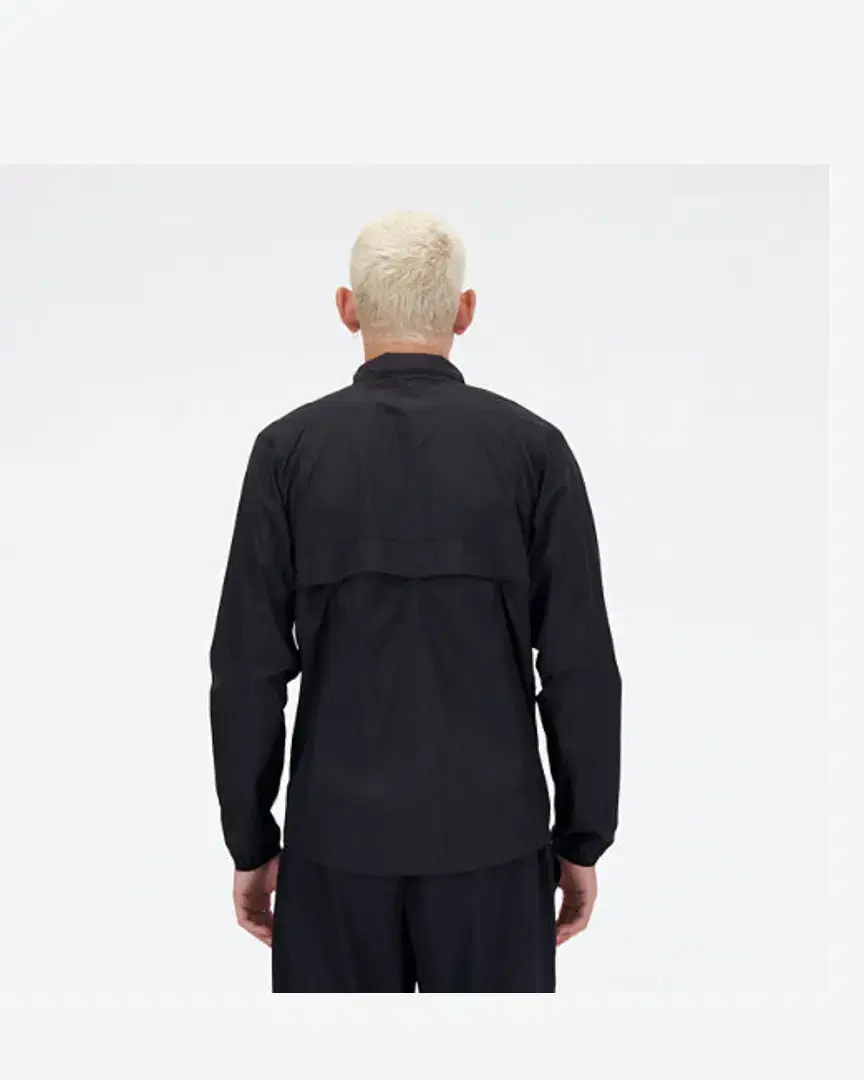 New Balance Rc Essential Packable Jacket M - MJ41276BK (4) au meilleur prix !