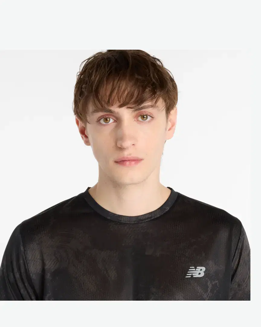 New Balance Rc Essential Printed T-Shirt M - MT53201CAS (5) au meilleur prix !