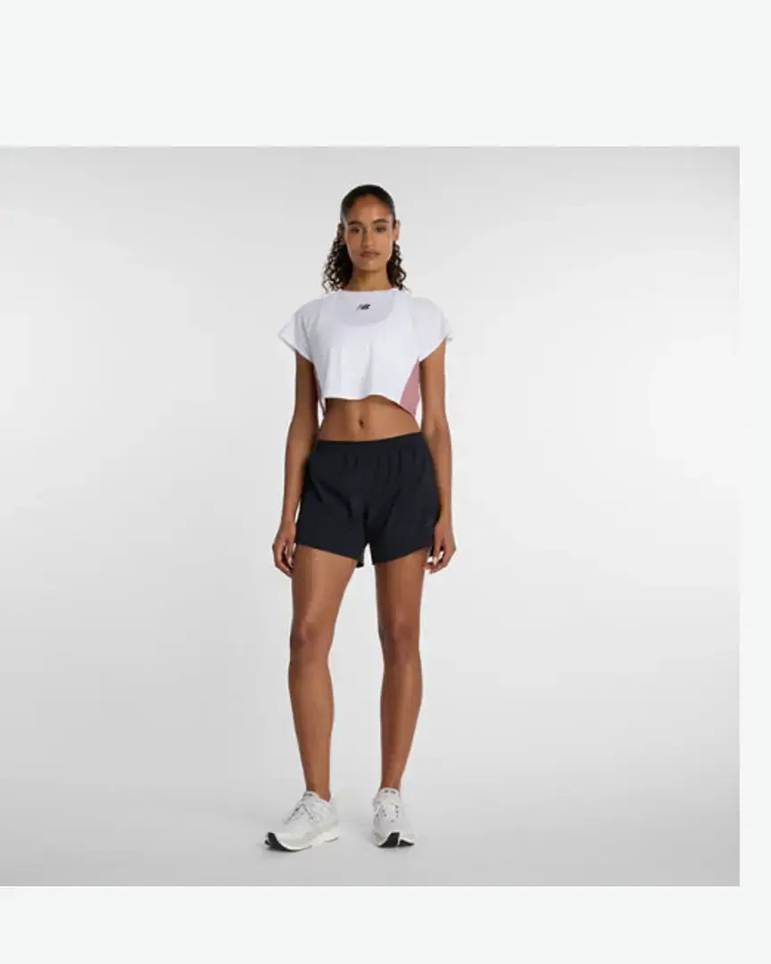 New Balance Rc Essential Short 5" W - WB6194E0BK (1) au meilleur prix !