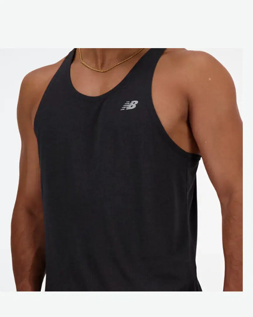 New Balance Rc Essential Tank M - MT41250BK (4) au meilleur prix !